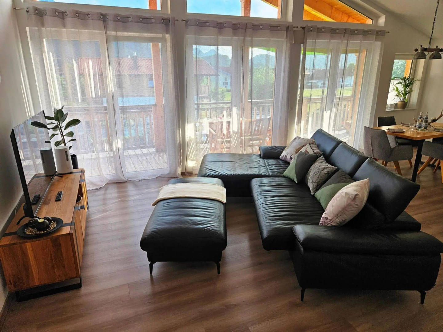 Apartment with sauna and panoramic view in Inzell