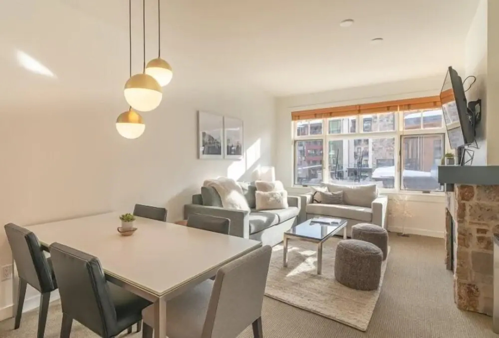 Luxury Ski in, Ski out 1 Bedroom Colorado Resort Vacation Rental in the Heart of Snowmass Base Village