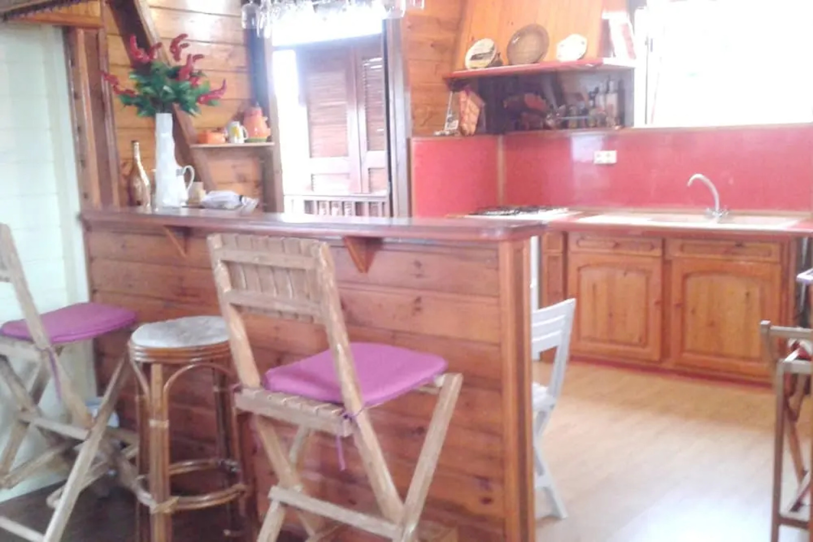 Chalet With one Bedroom in Le Moule, With Furnished Terrace and Wifi -