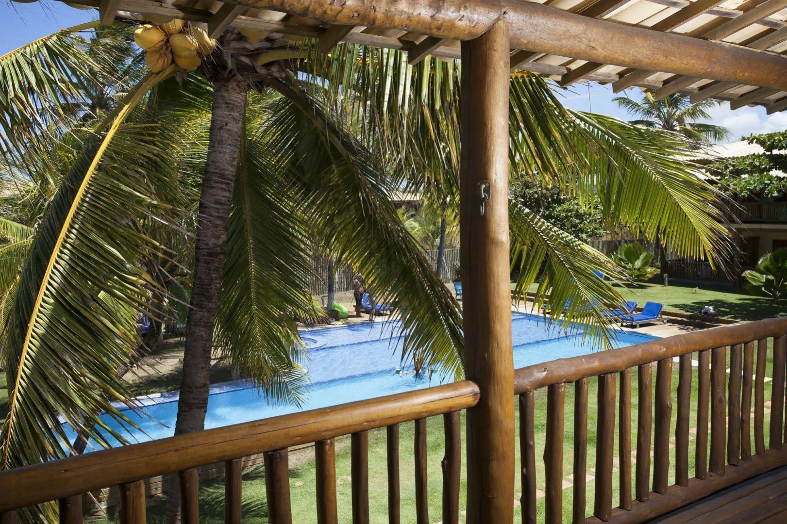 Pousada Praia das Ondas - Pe  na areia