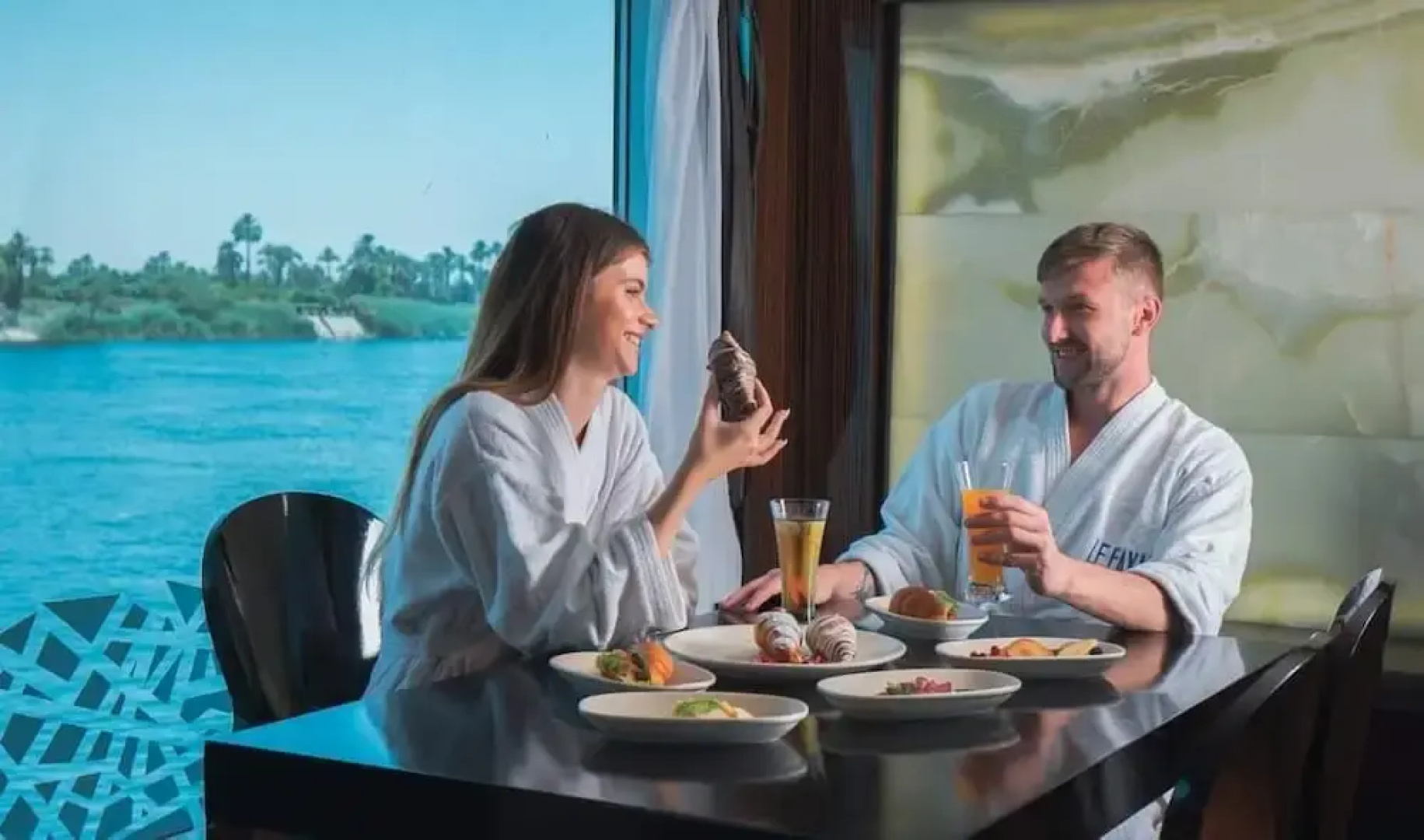 Le Fayan Nile Cruise - Till 17-9 Sat From Luxor for 4&7 Nights Wed From Aswan for 3&7 Nights - 18-9 to 20-11 Thu from Luxor for 4&7 Nights Mon From Aswan for 3&7 Nights - 22-12 Mon from Luxor for 4&7 Nights Fri From Aswan