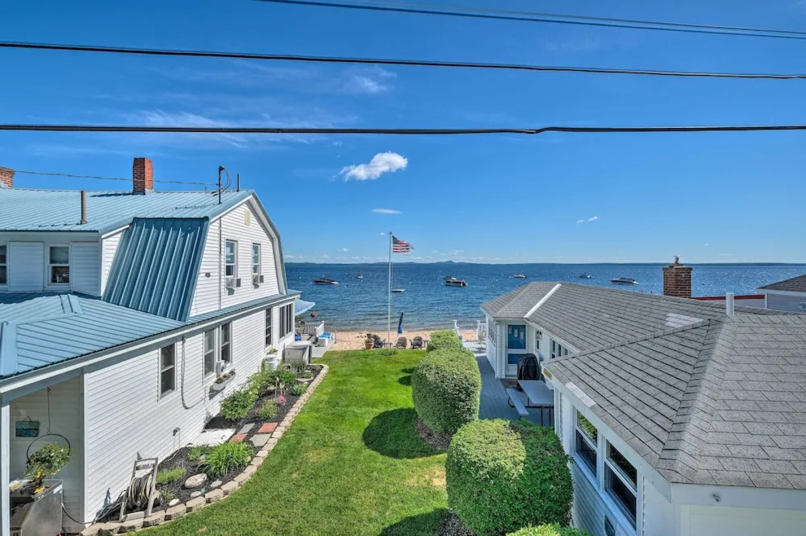 Sebago Lake Haven: Water Views, Steps to Shoreline