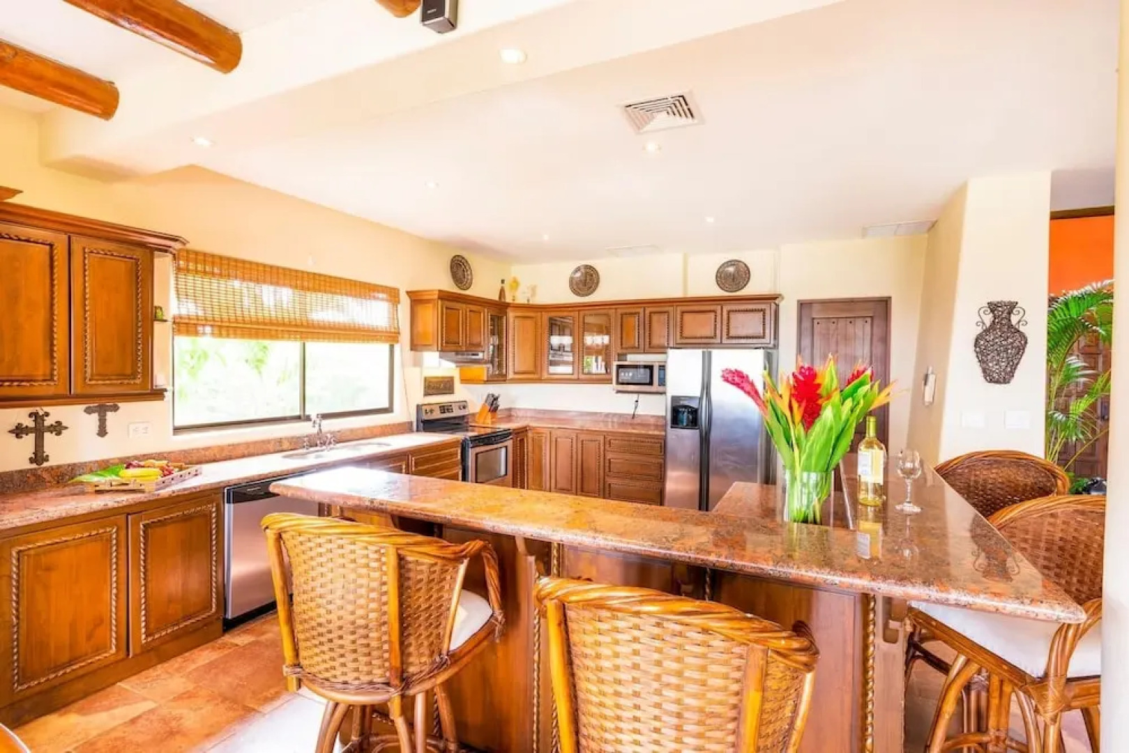 Hacienda-style Villa With Pool and Sweeping Ocean Views Above Potrero