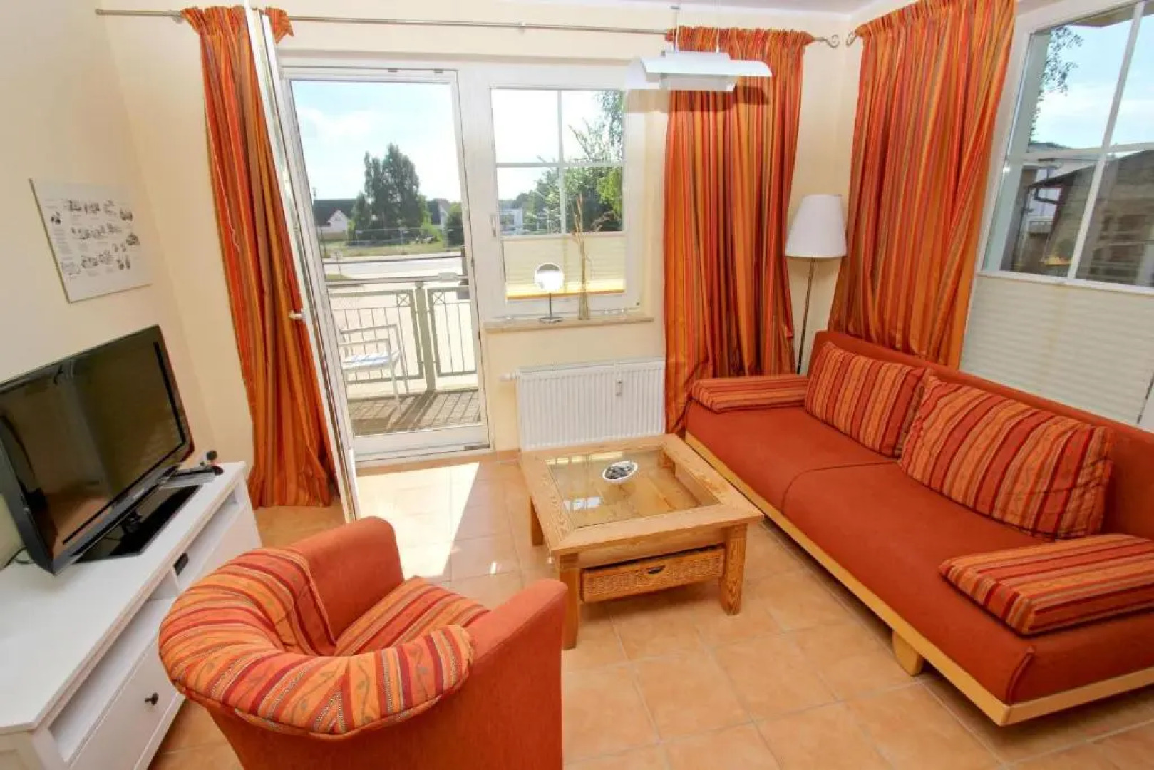 Strandvilla Böck FeWo 10 strandnah, Balkon, Meerblick