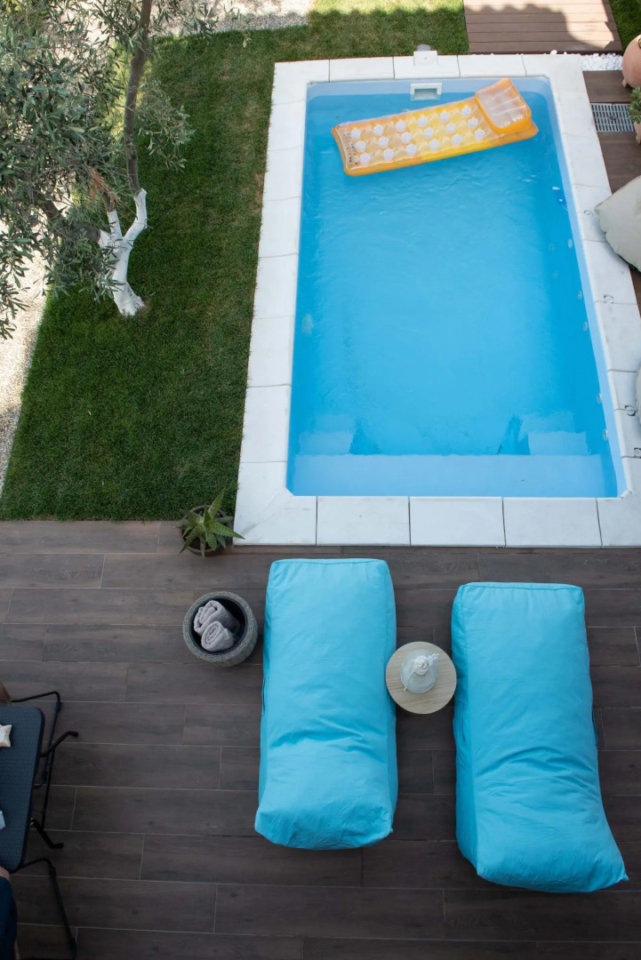 Dandy on the Beach Nea Roda, Komitsa Beach | Private Villa with Pool |Sea View