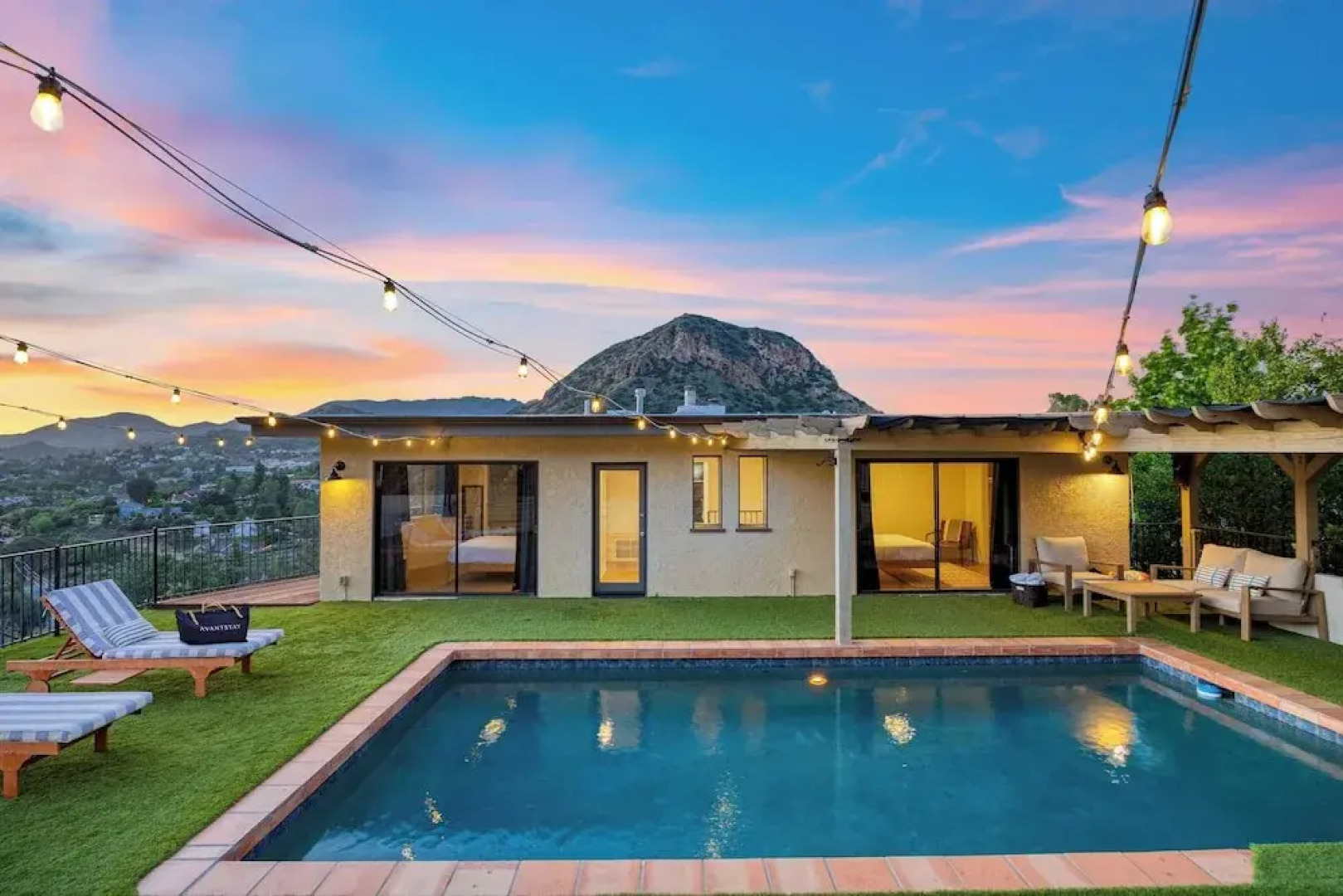 Designer Malibu Retreat w/ Private Pool, Dual Firepits, and A+ Panoramic Views