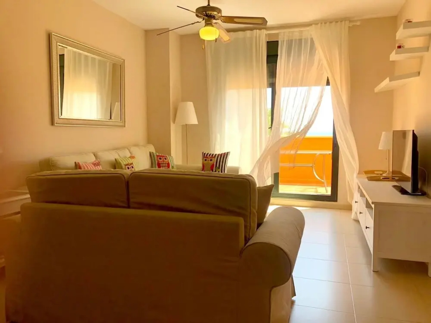 Apartment With 2 Bedrooms in Ayamonte, With Wonderful sea View, Pool Access and Furnished Terrace - 100 m From the Beach