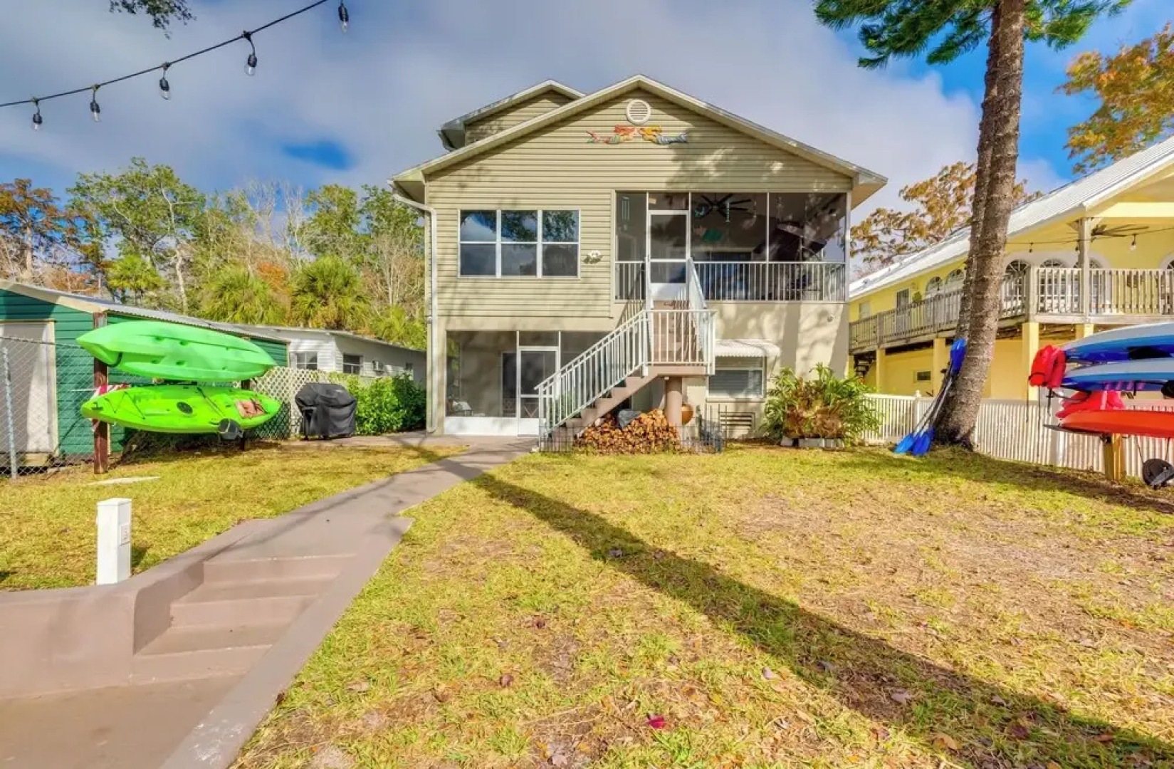 Weeki Wachee River Home on Main River by Park!