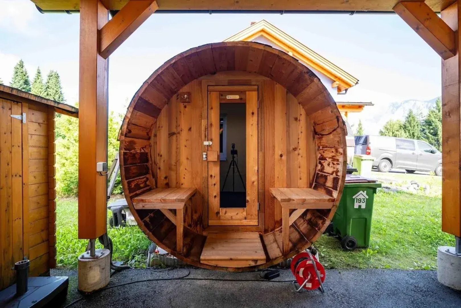 Villa With Terrace, Sauna Near the Border Triangle