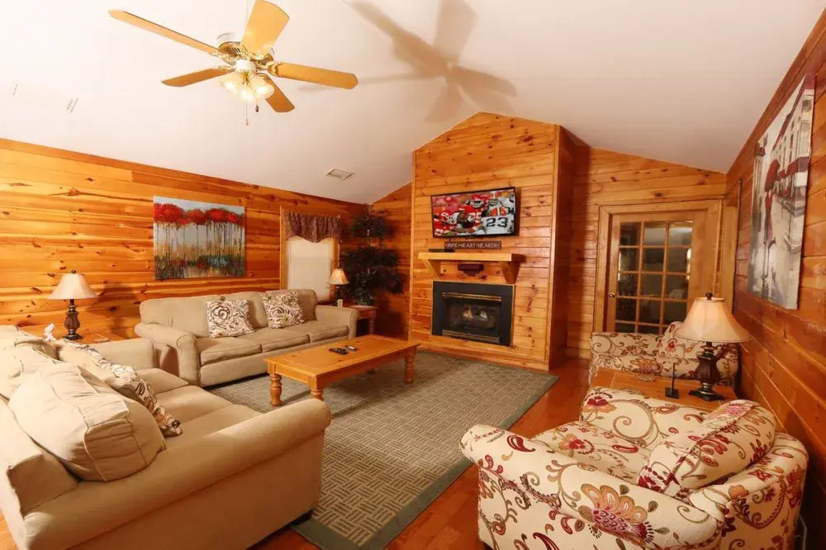 Walnut Grove 2 3 Br cabin by RedAwning