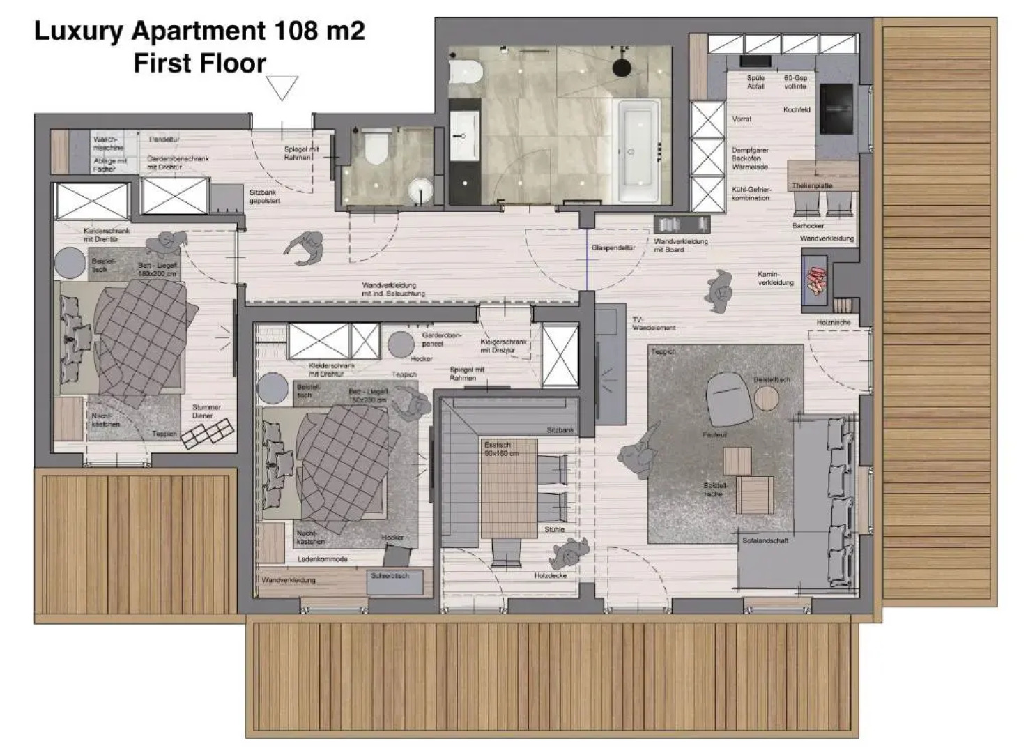 Luxury Apartments "R6 Tegernsee"