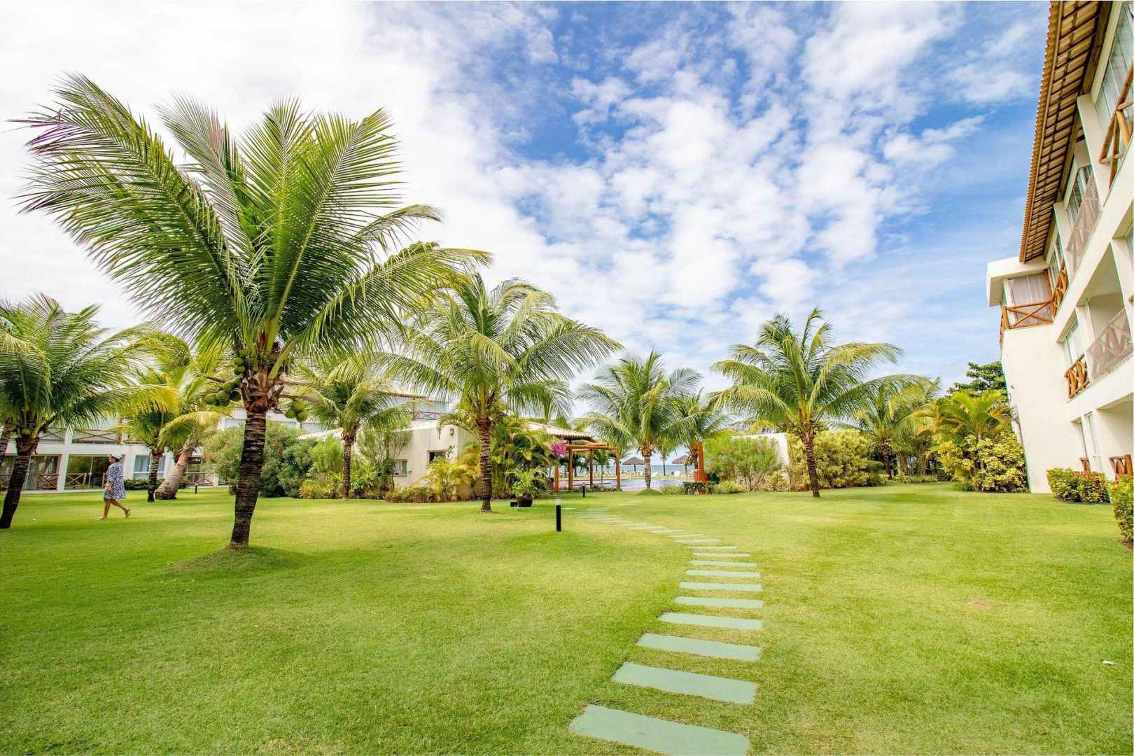 GB71 Apartamento 2 Quartos, Pé na Areia, Vista Mar - Paraíso dos Corais