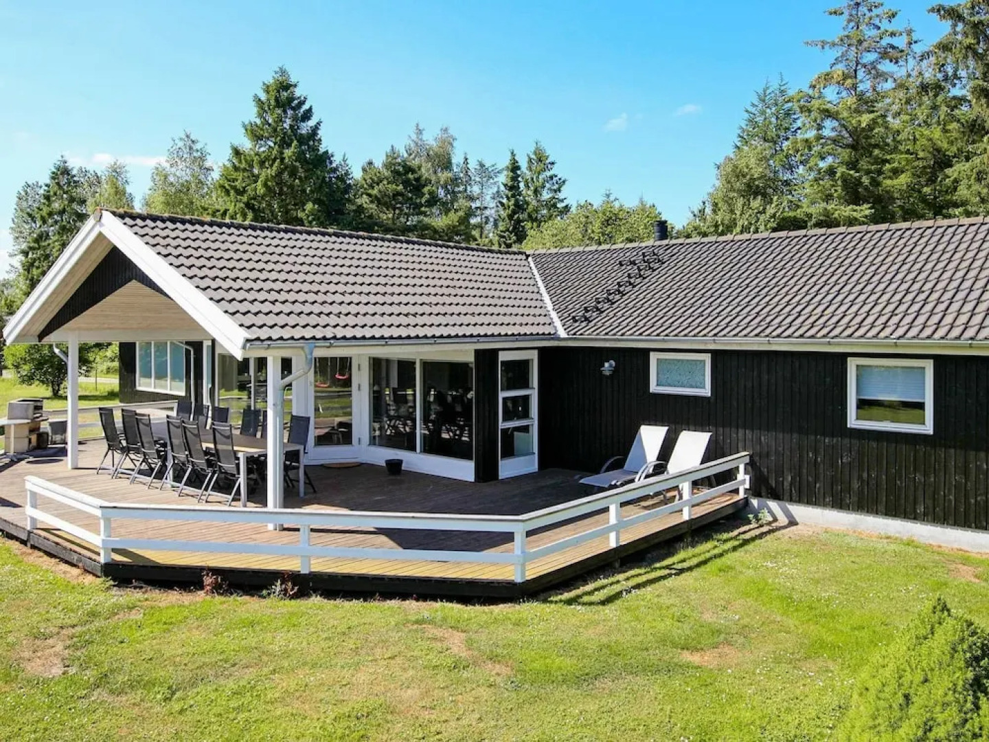 Opulent Holiday Home in Væggerløse With a Swimming Pool