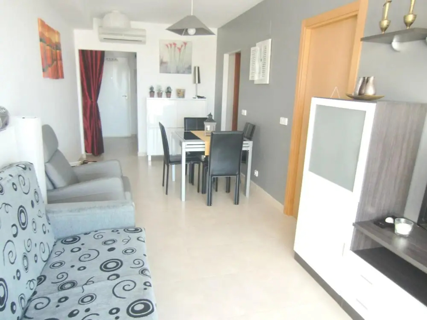 Apartment With 2 Bedrooms in Vinaros, With Wonderful sea View, Pool Ac
