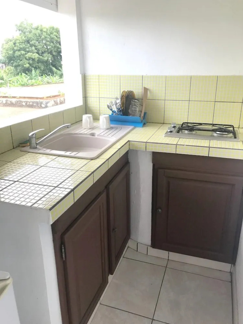 Apartment With one Bedroom in Capesterre Belle Eau, With Enclosed Gard