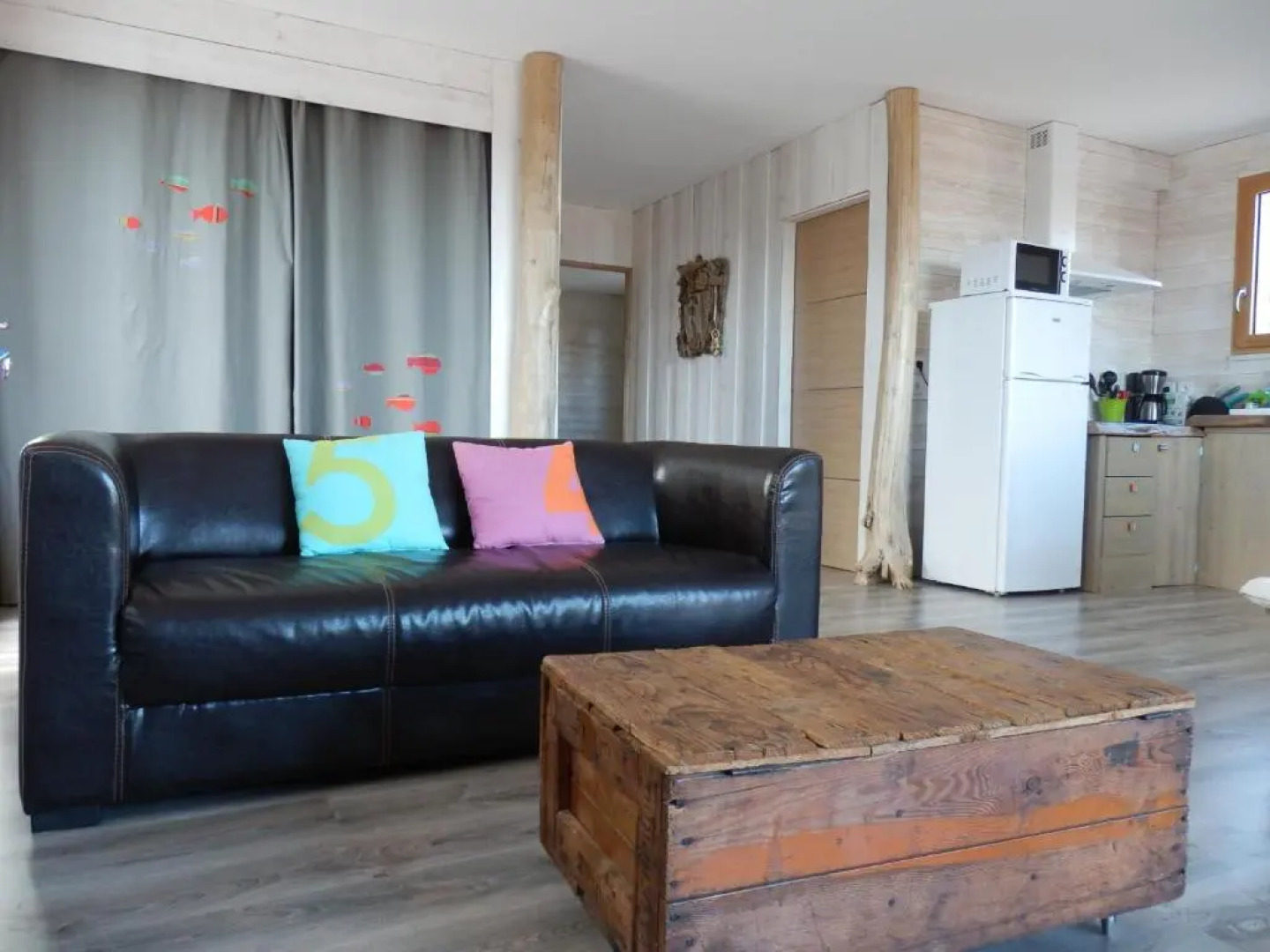 La Poussada, maisons écologiques avec vue mer