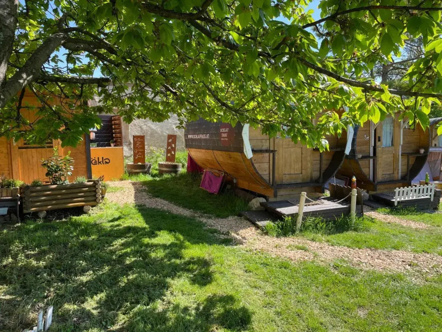 Schlaffass - Schlafen im Holzfass Thallern