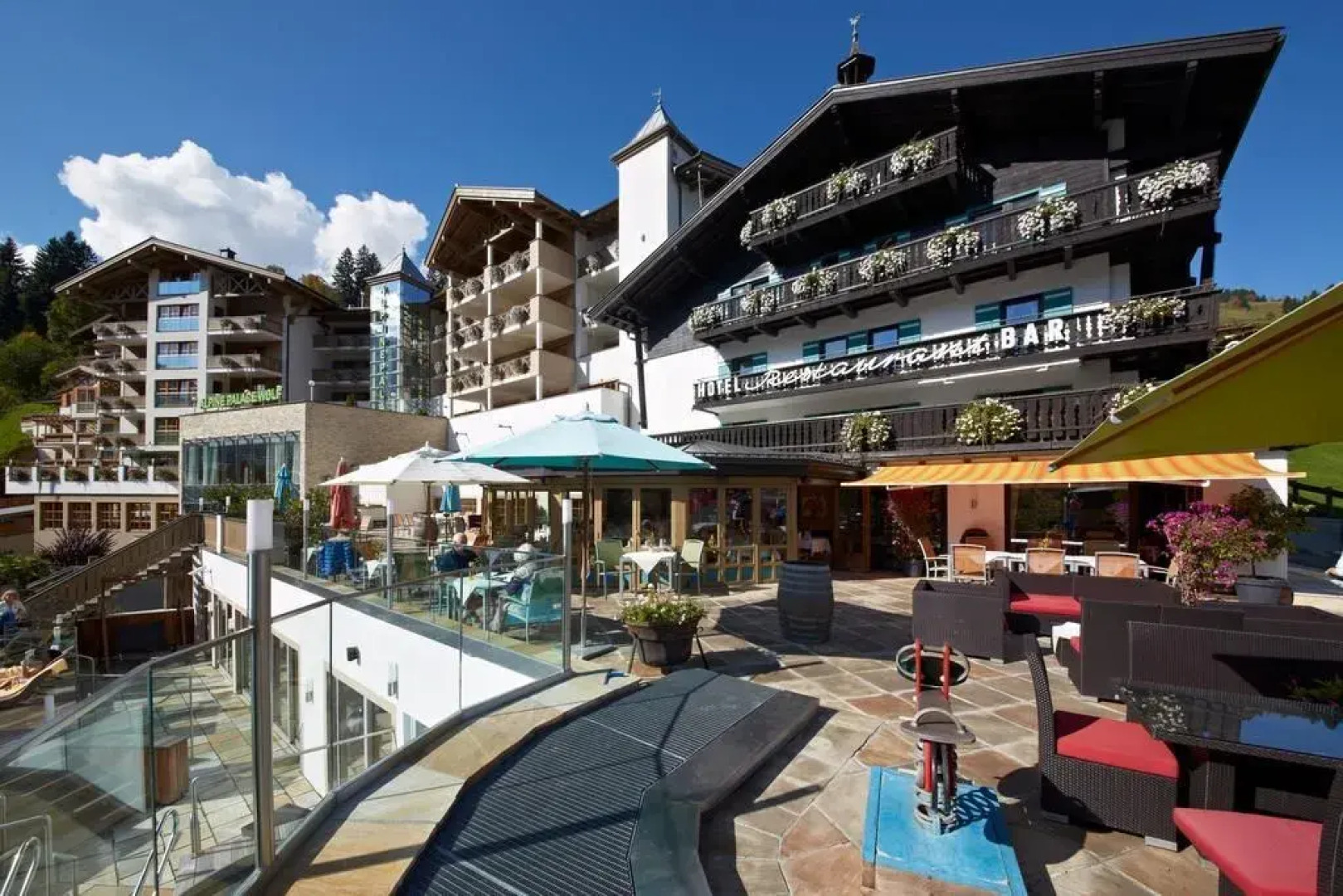 Stammhaus im Hotel Alpine Palace