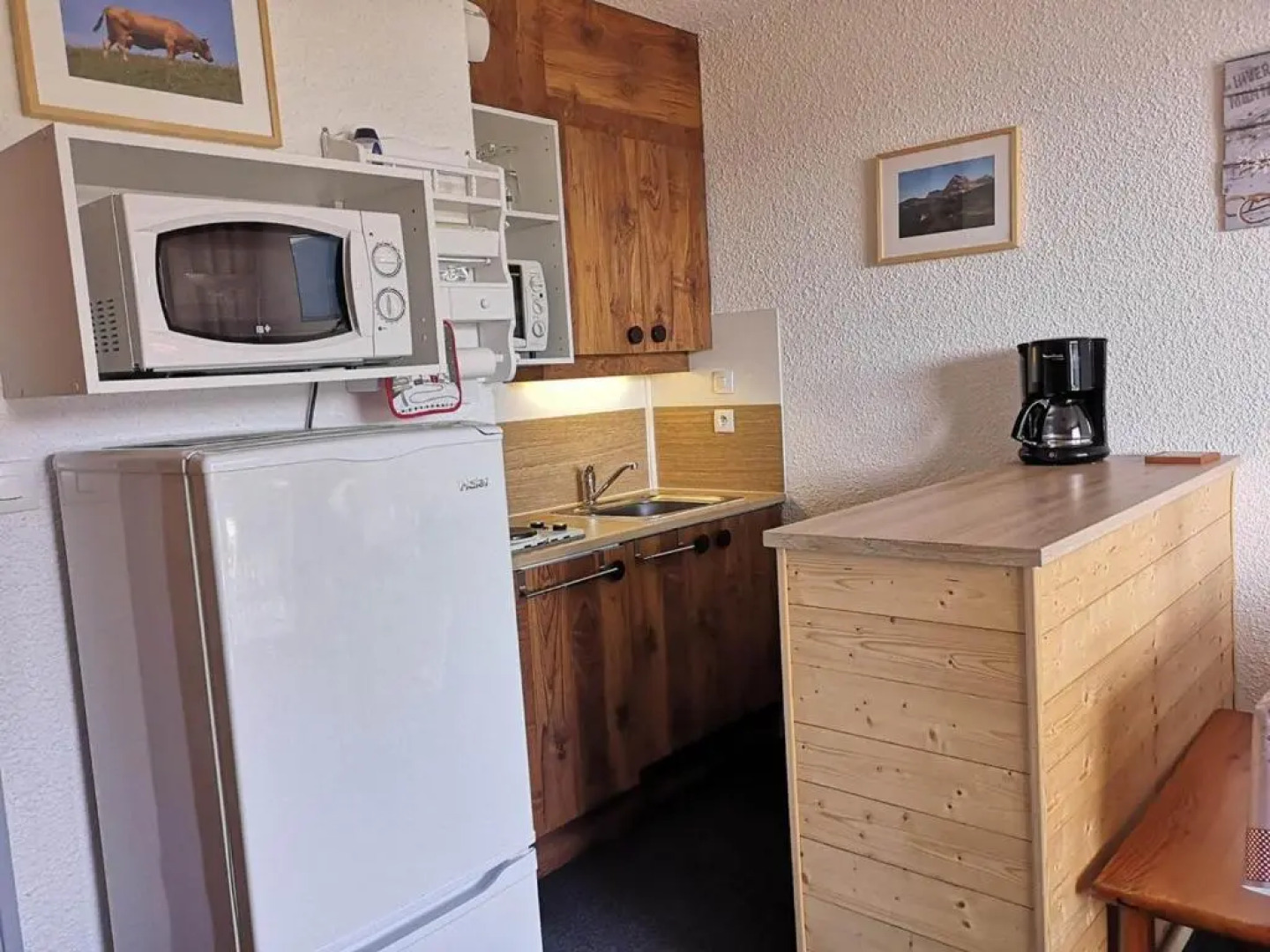 Appartement Notre-Dame-de-Bellecombe, 1 pièce, 4 personnes - FR-1-595-19