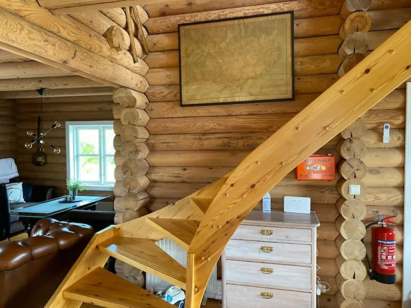 Beautiful cabin with amazing view over Akureyri