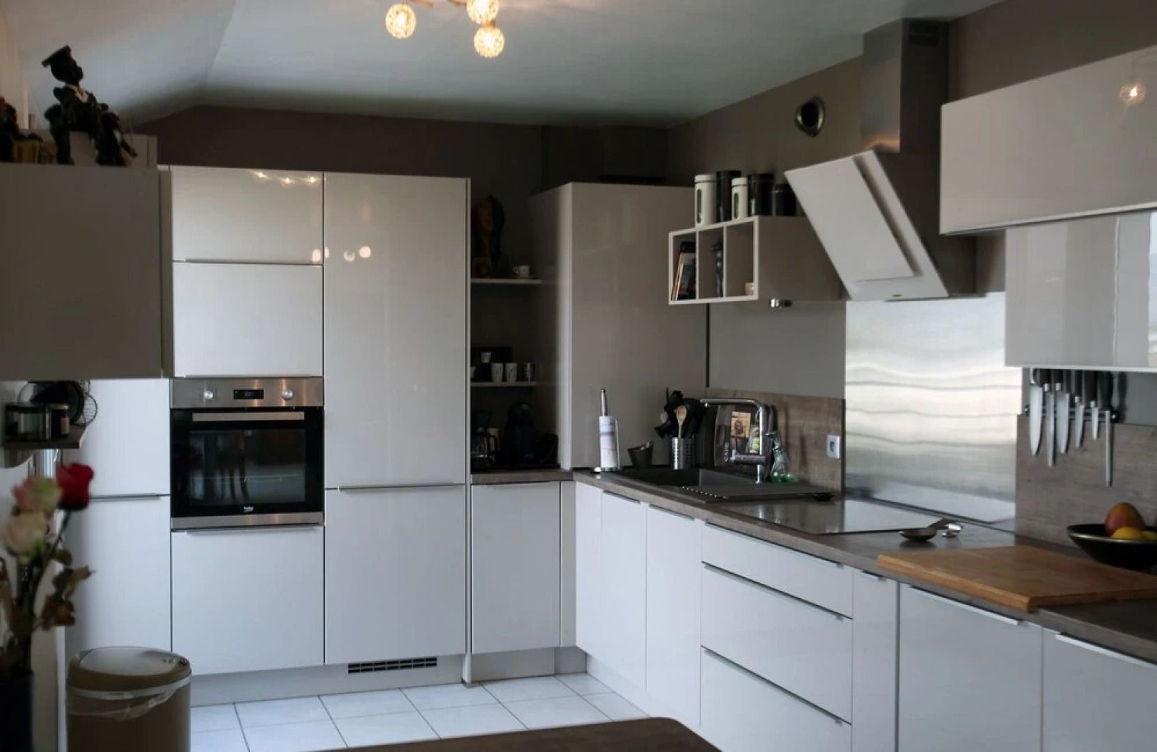 Home on the roof with calm and tranquility