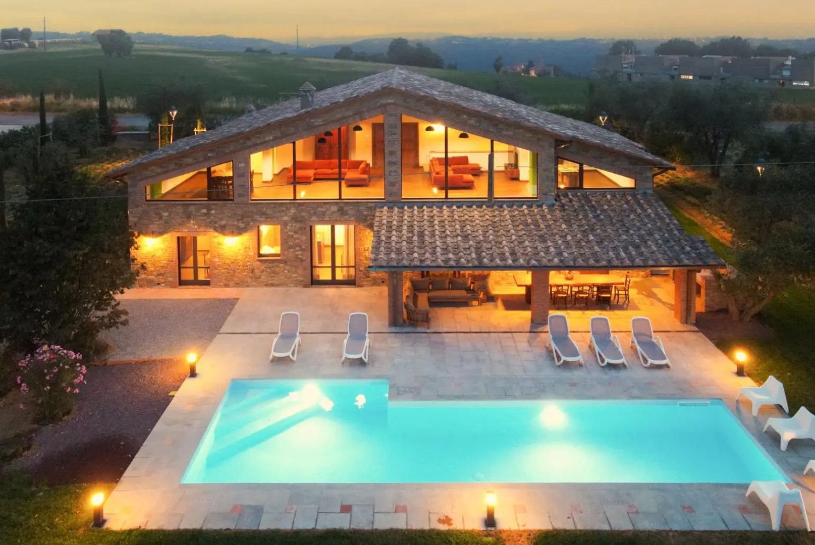 Villa Il Girasole in Parrano
