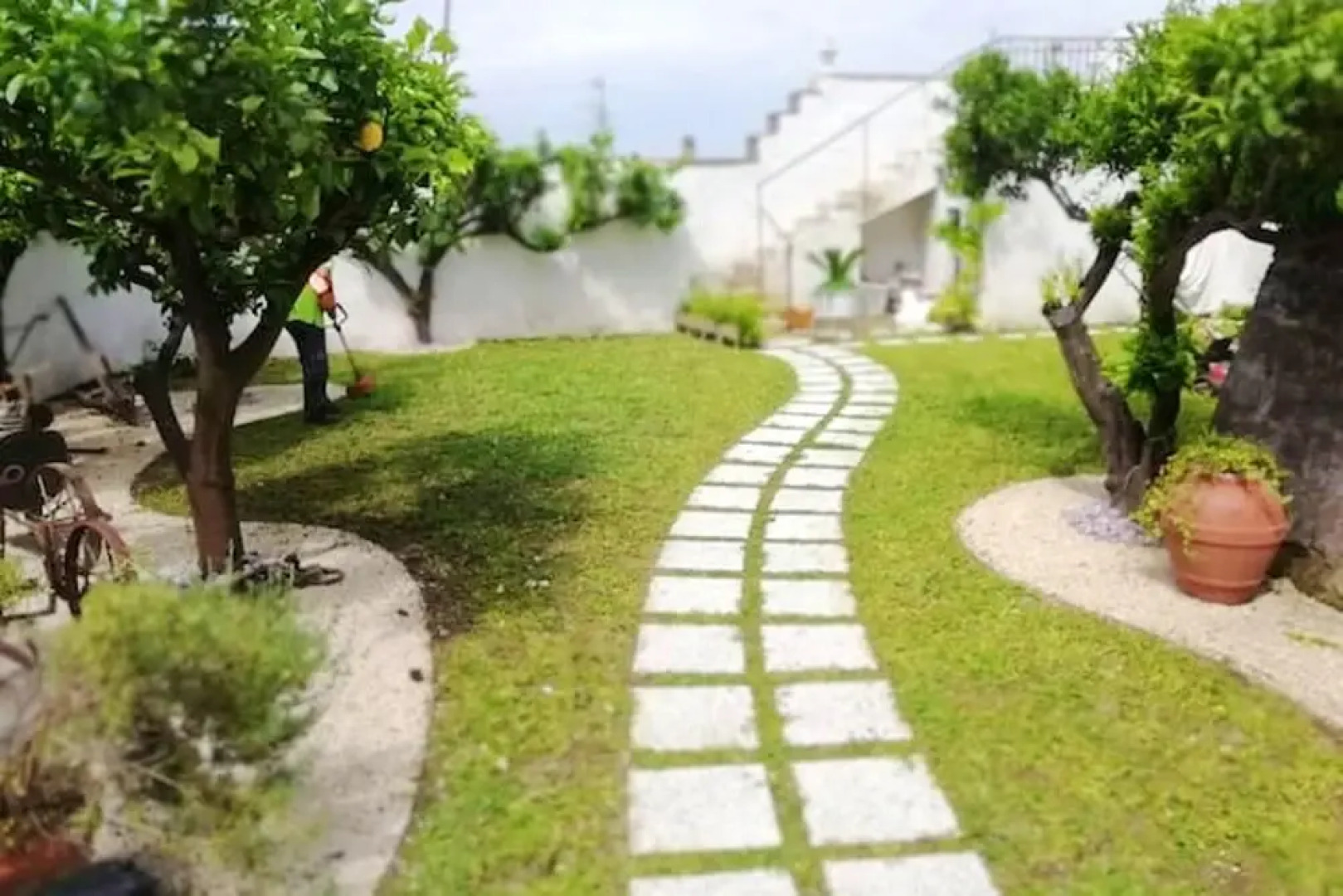 House With 2 Bedrooms in Francolise, With Wonderful sea View, Enclosed Garden and Wifi - 11 km From the Beach