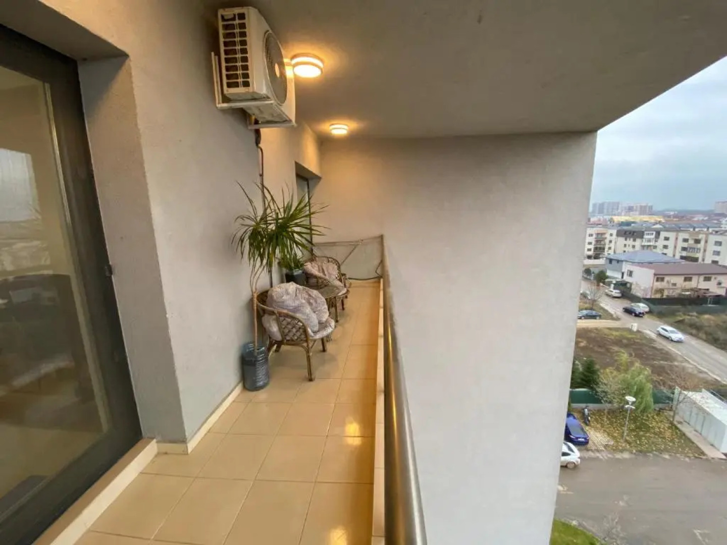 New building with private parking, big balcony and a stunning view