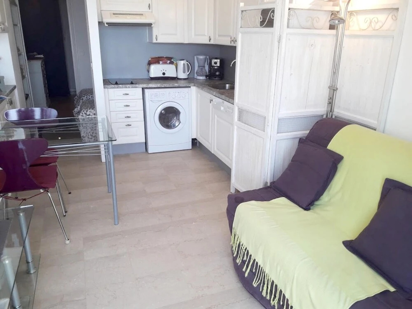 Apartment With one Bedroom in Théoule-sur-mer, With Wonderful sea View