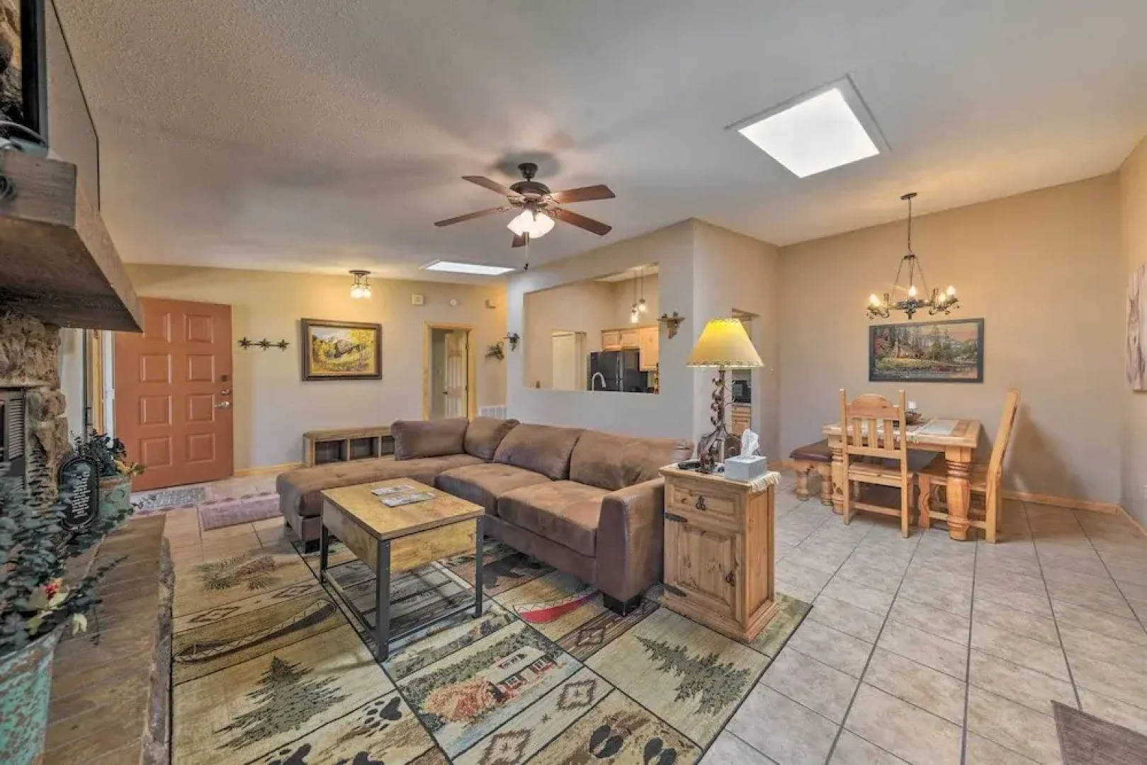 All-season Alto Getaway w/ Fire Pit & Deck!