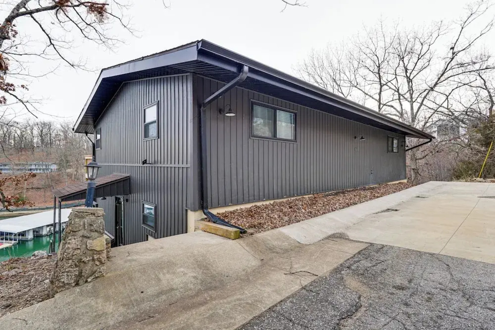 Boat Dock: Waterfront Lake of the Ozarks Home