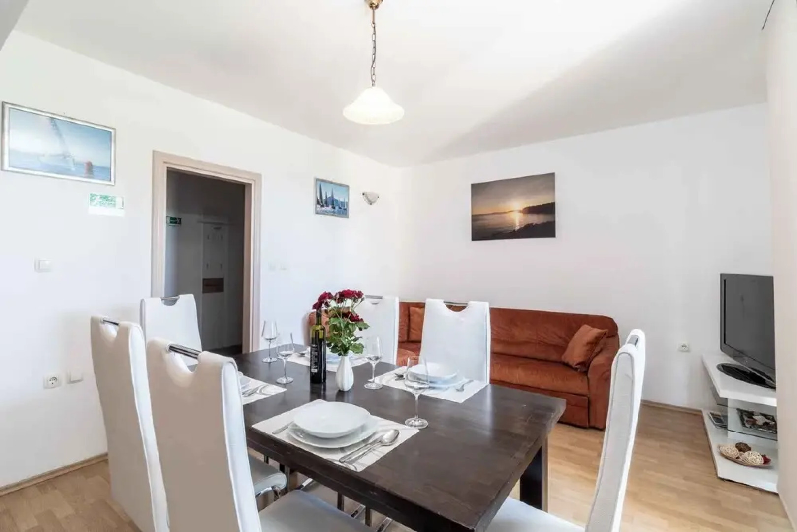 Ferienwohnung nur 40 m von der Adria Entfernt