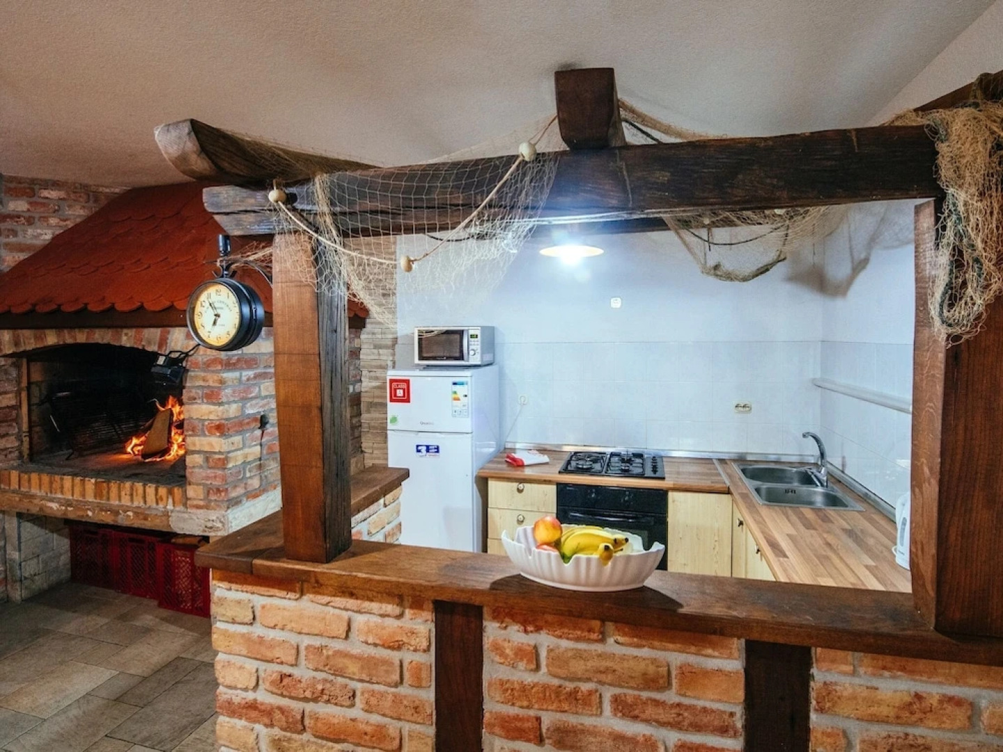 Traditional Stone House With Interiour Pool, Sauna, Garden, Terrace With BBQ