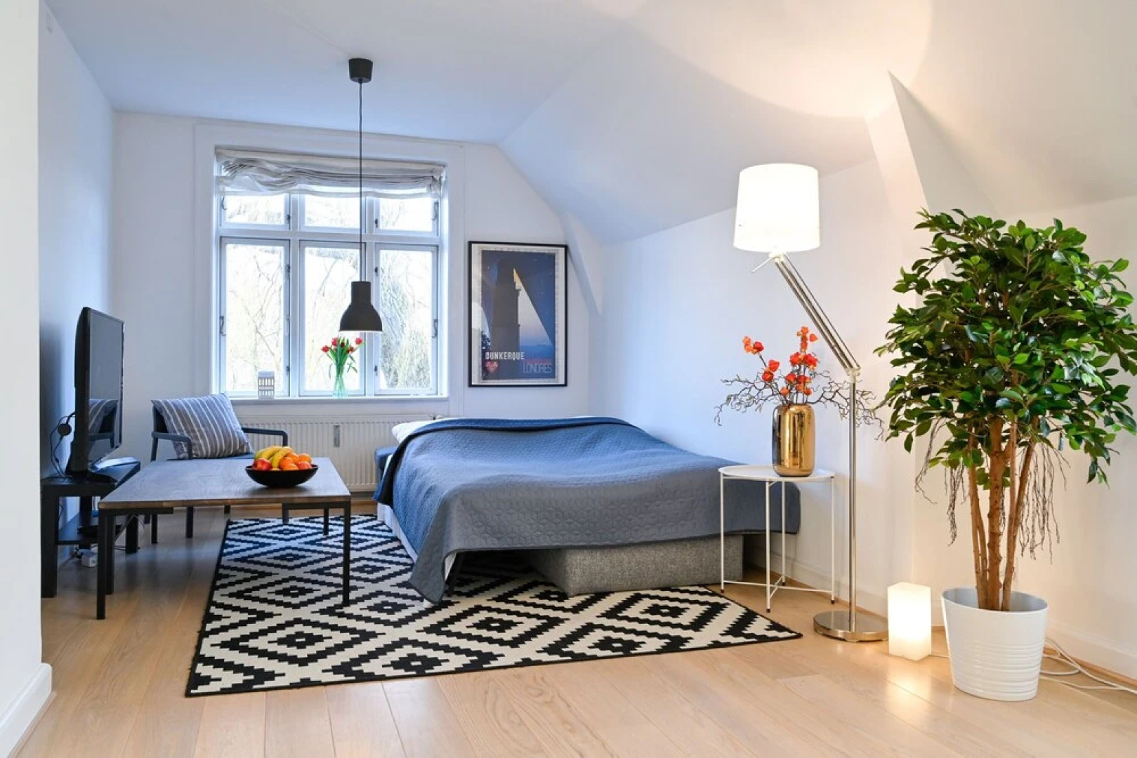 Super Cozy 3-bedroom Duplex Apartment in Frederiksberg Close to Copenhagen Zoo