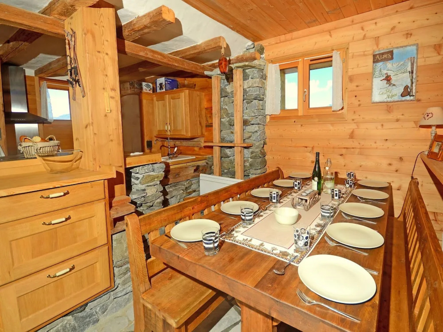 Chalet of Character Just 150 Meters From the ski Lifts