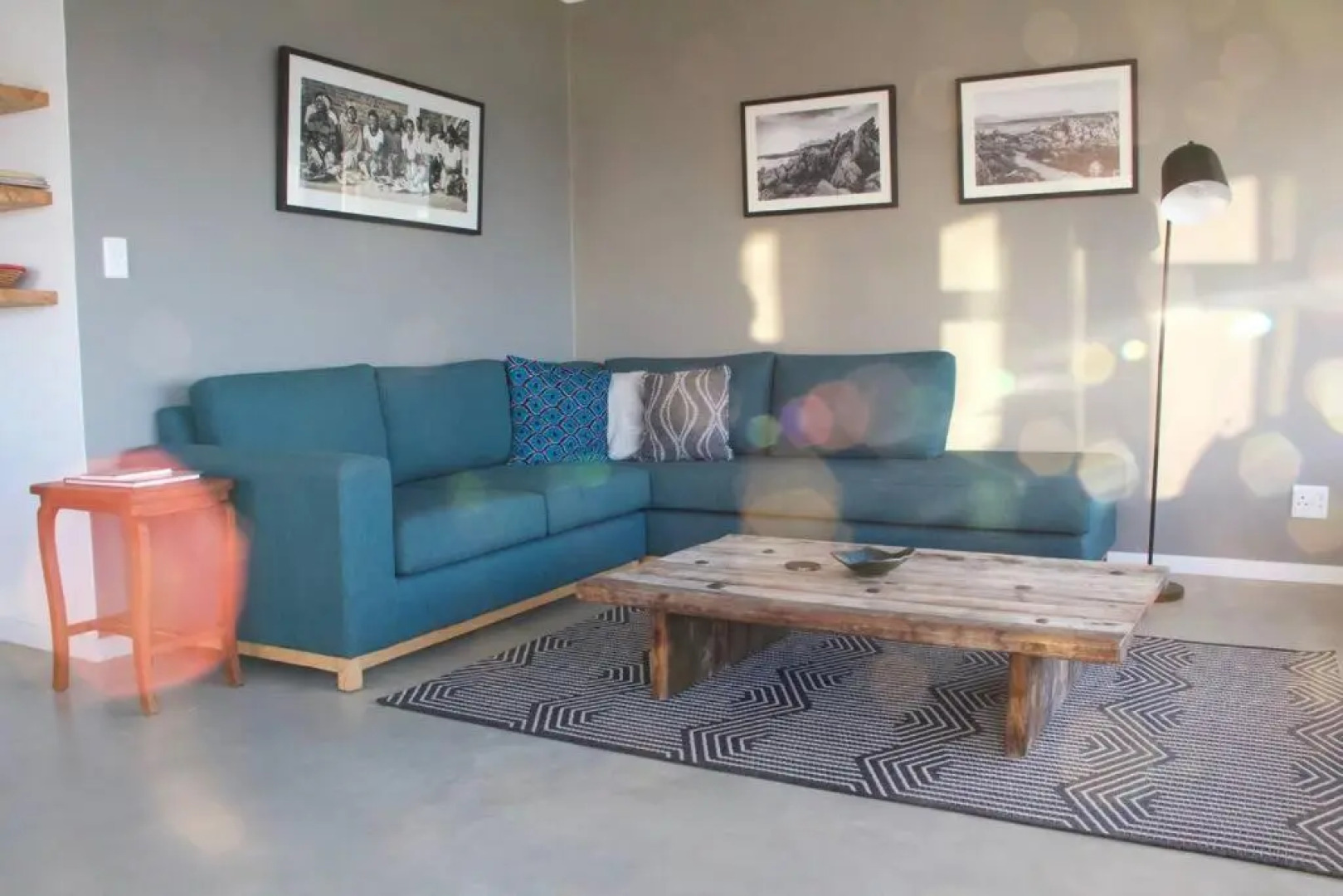 Seafront House with a View