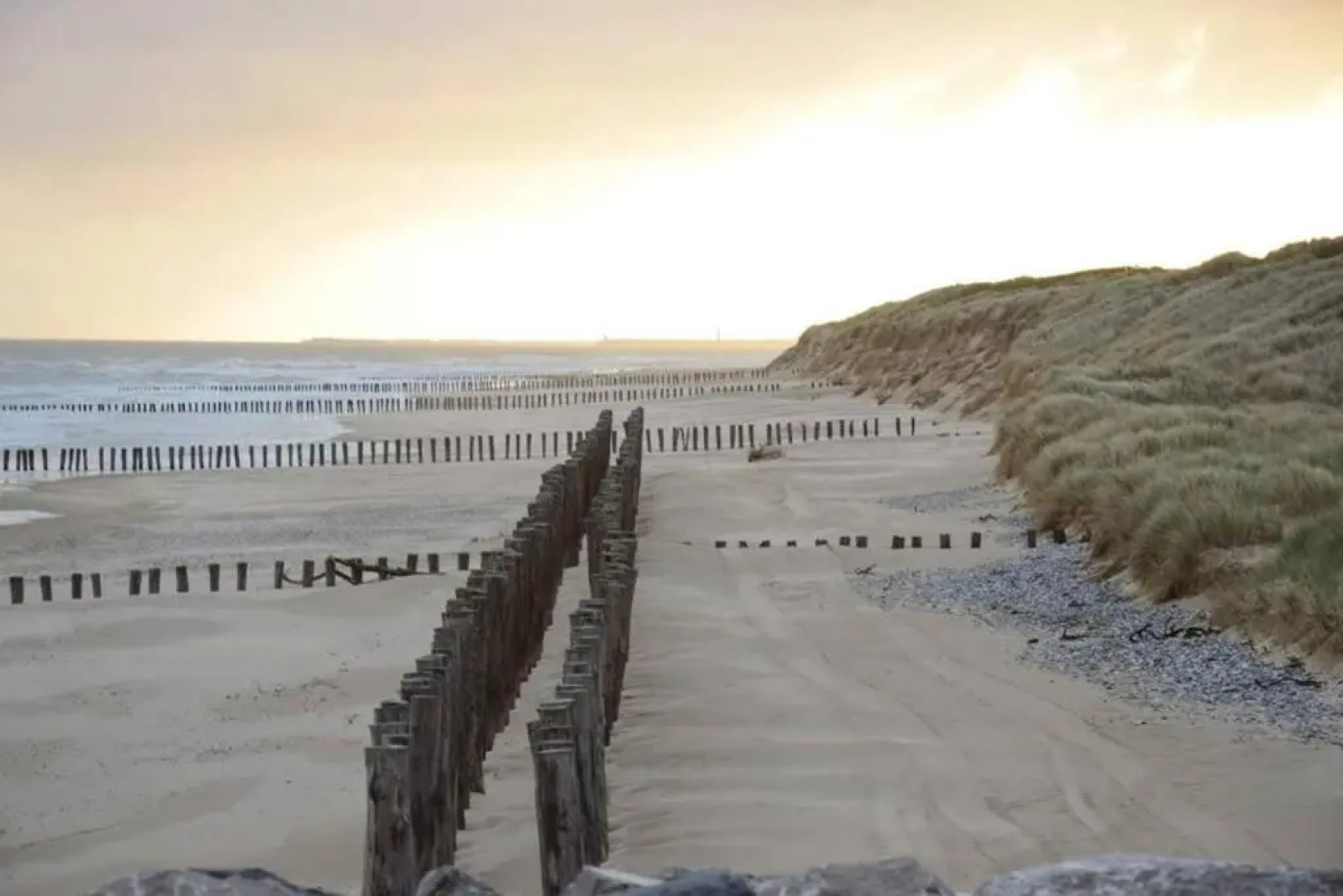 Maison au bord de la plage