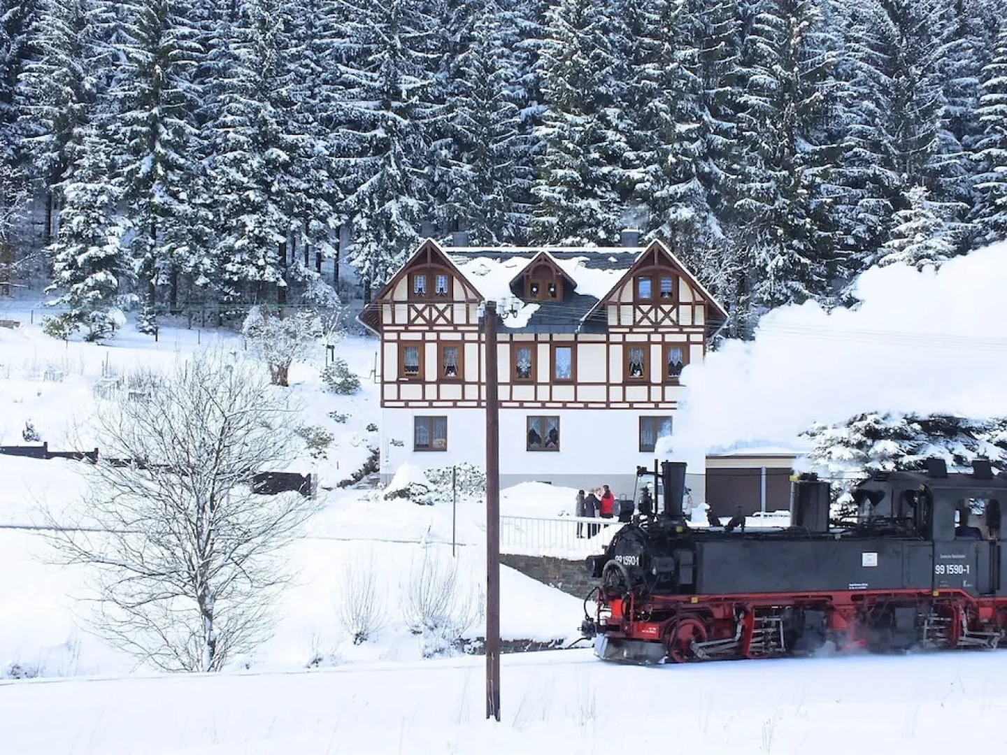 Lovely Ground-floor Apartment With Terrace in Jöhstadt, in the Ore Mountains