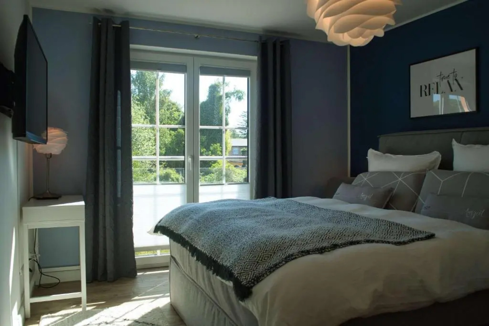 Alte Fischfabrik Lauterbach FeWo Nr 19 Balkon, Hafennähe