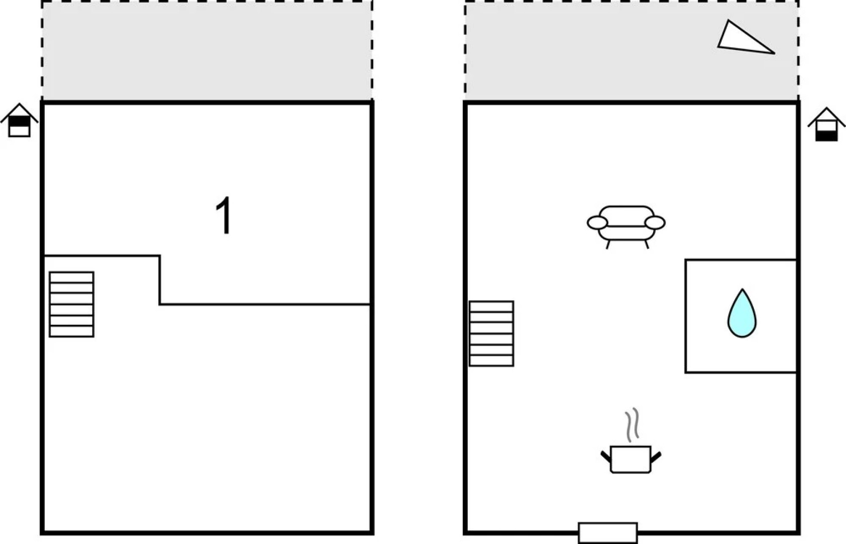 Amazing Apartment in Korshavn With 2 Bedrooms