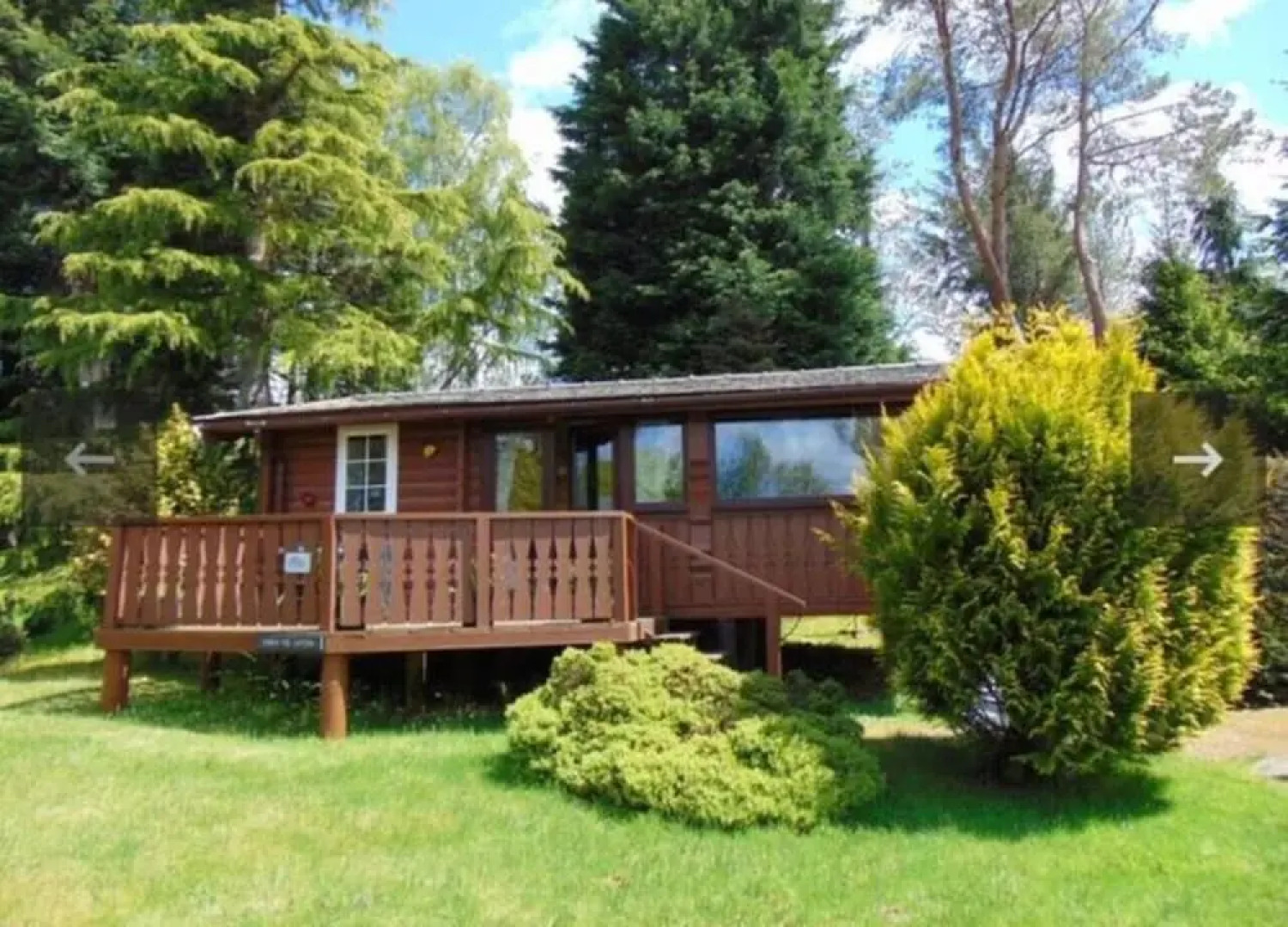 Mountain View 2 Bed Log Cabin