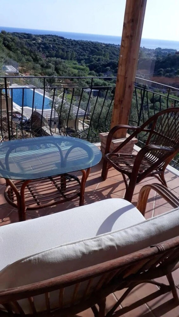 Villa With 3 Bedrooms in Città Metropolitana di Cagliari, With Wonderful sea View, Shared Pool, Furnished Terrace Near the Beach