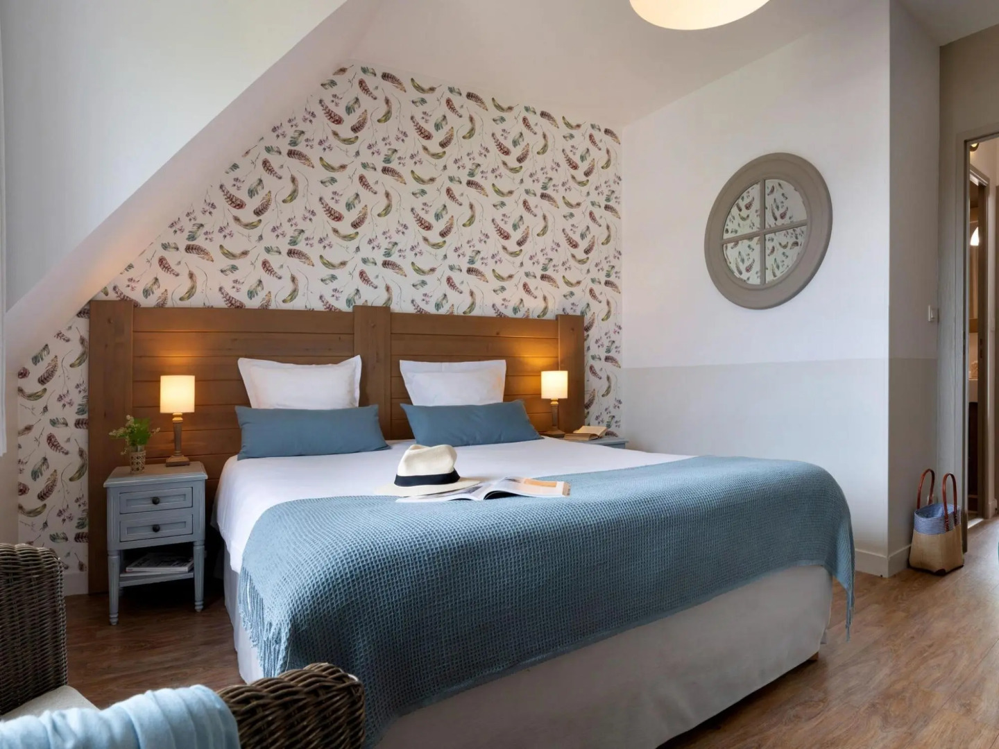 terraced house in Résidence & Spa with common pool and sauna, Houlgate