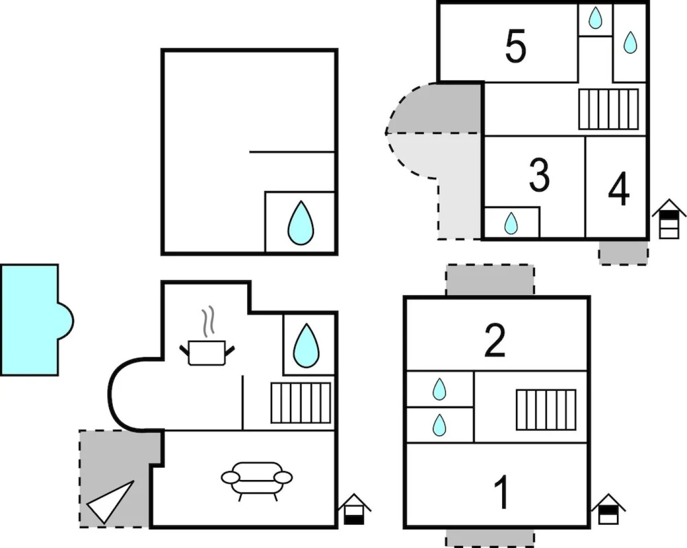 Nice Home in Dubrava kod Sibenika With Outdoor Swimming Pool, Wifi and 5 Bedrooms