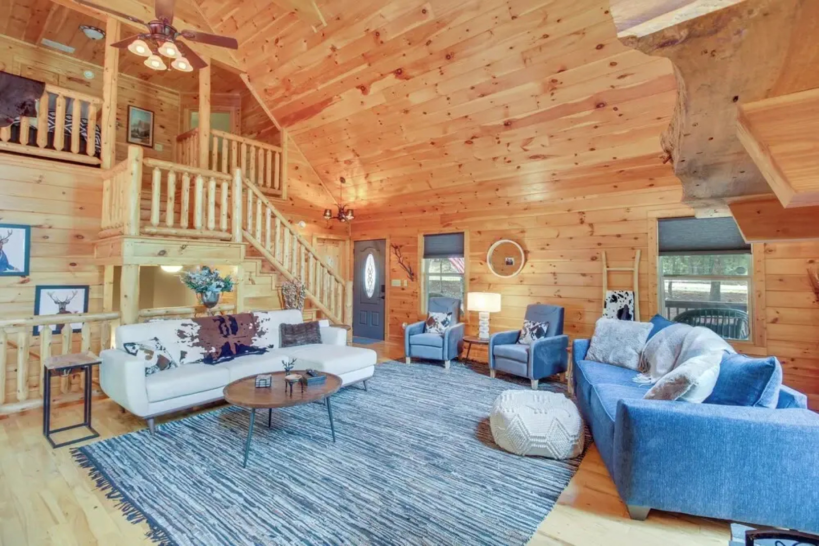 Upscale Coosawattee Cabin w/ Hot Tub & Fire Pit!