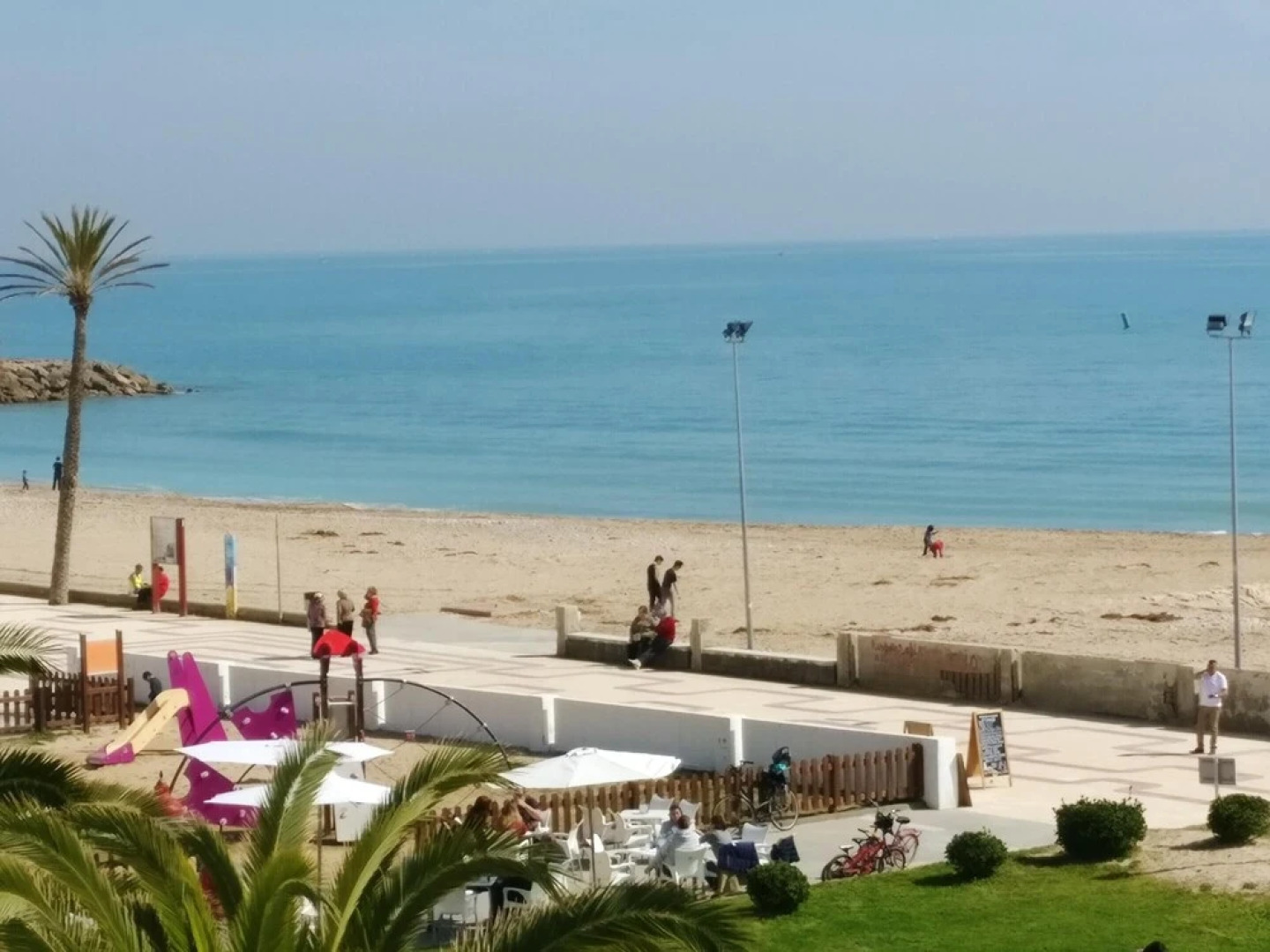 Apartment With 2 Bedrooms in Cubelles, With Wonderful sea View, Private Pool, Enclosed Garden Near the Beach