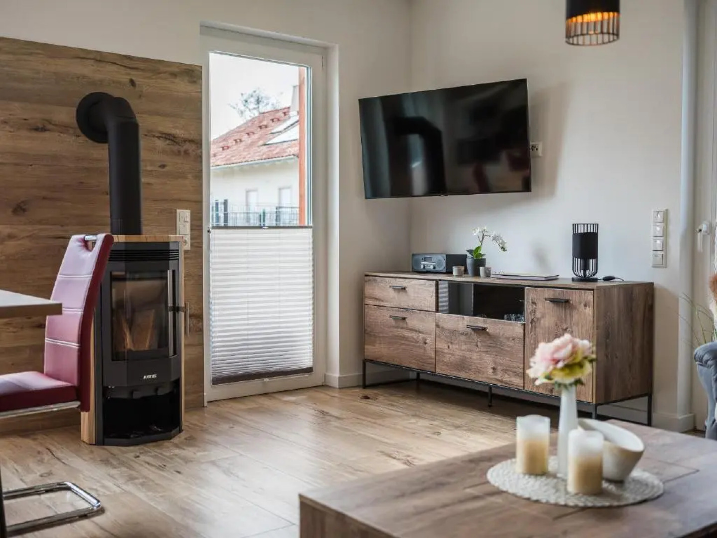 Naturpark-5 Sterne Ferienhaus-Kamin-Sauna-See