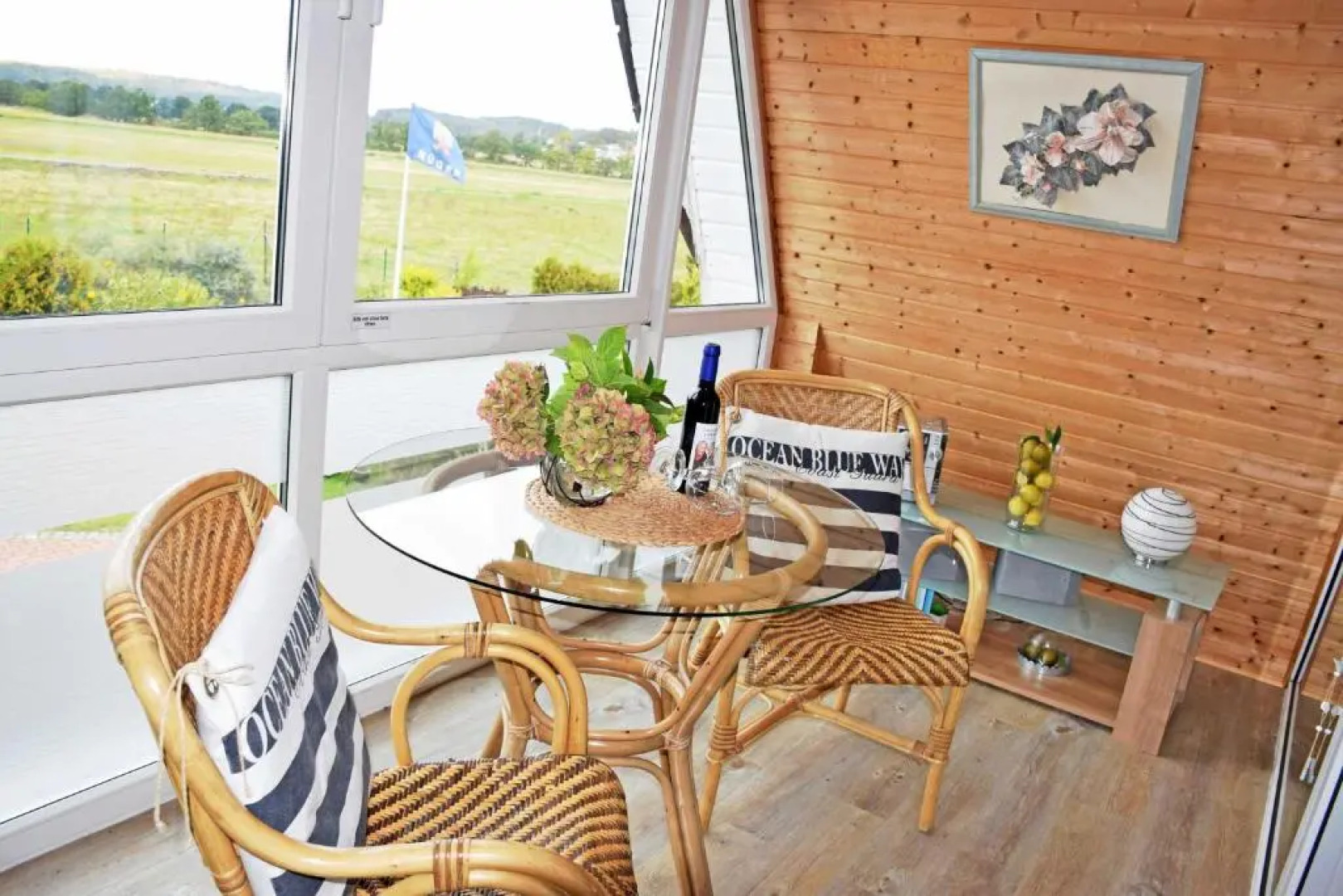 Ferienhaus mit Seeblick