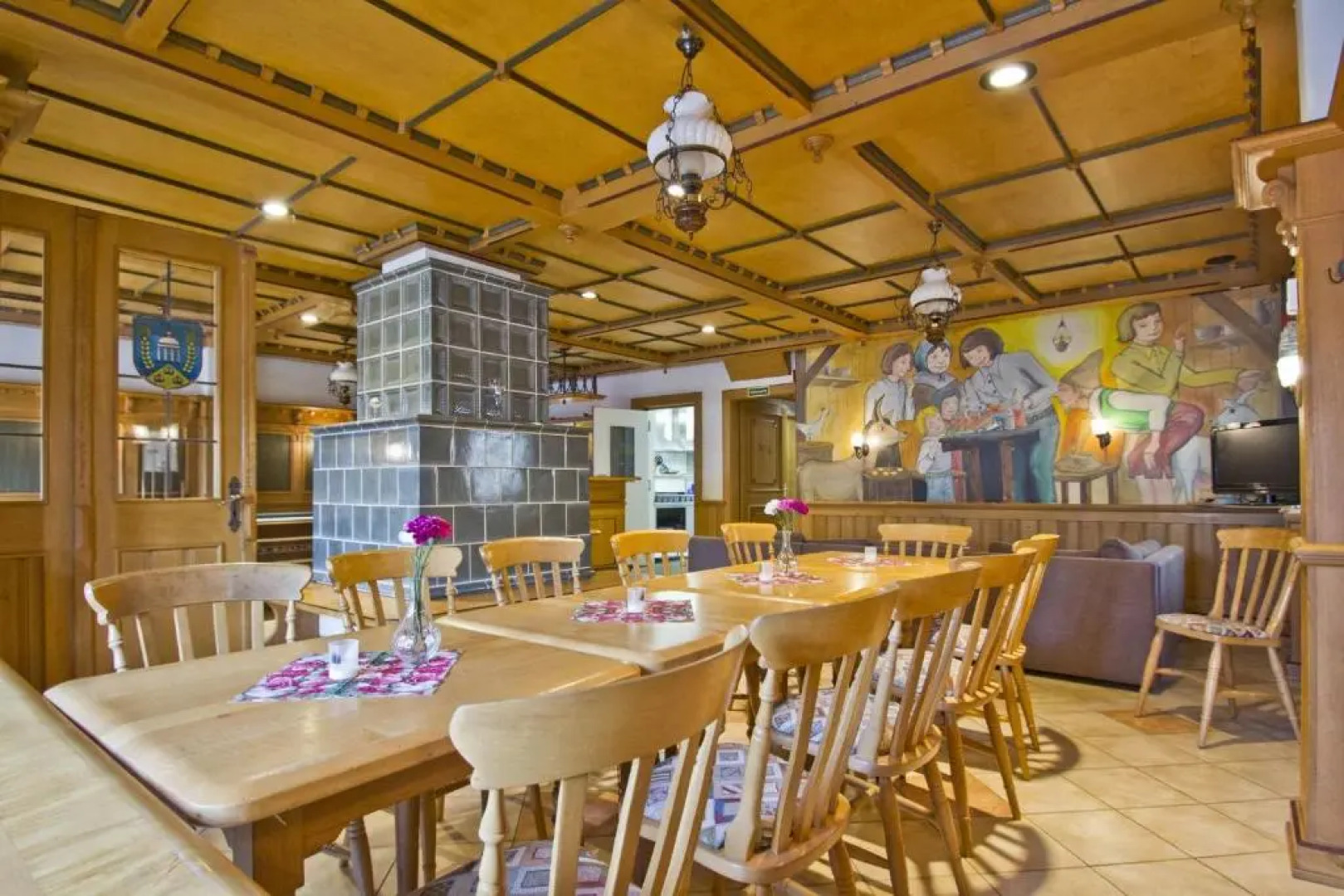 F-1065 Brunnenaue Haus Terrasse, für Gruppen geeignet