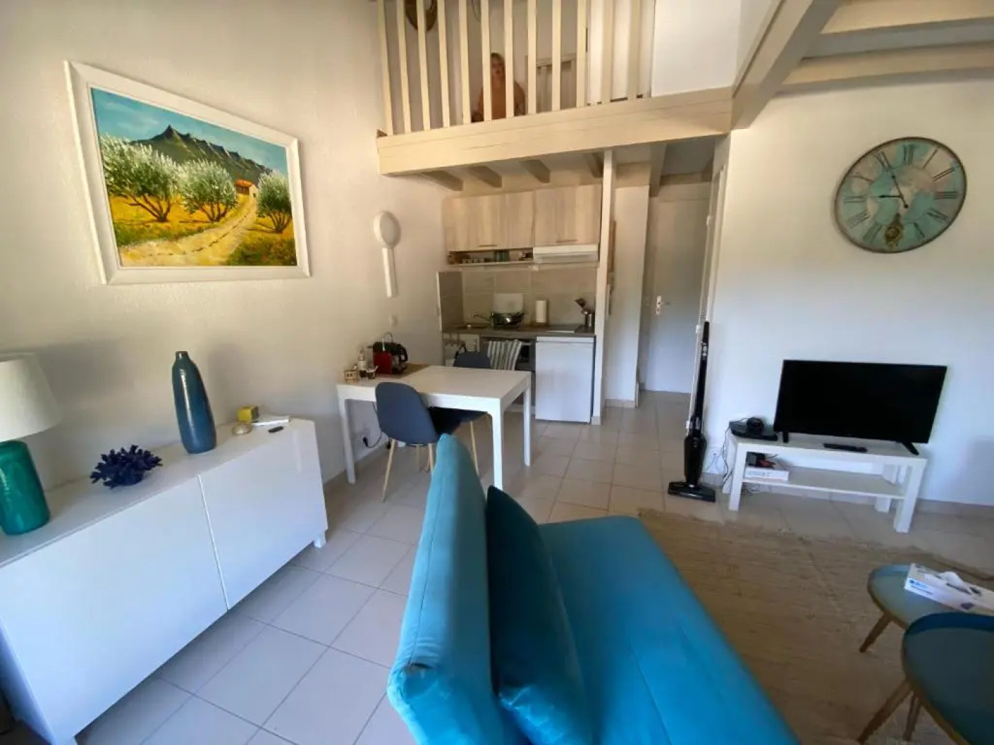 Golfe St Tropez Magique T2 duplex vue mer piscine, garage
